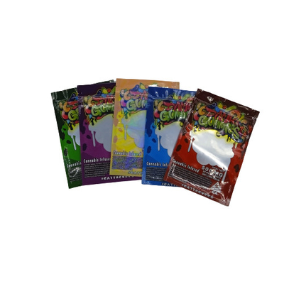 شراء 25G أكياس الأعشاب المختومة من ثلاثة جوانب مع أقفال ضد الأطفال online manufacture