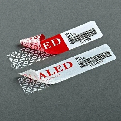 شراء الملصقات الأمنية المخصصة غير قابلة للتلاعب الذوبان الساخن حشيش العسل تدمير الملصق online manufacture