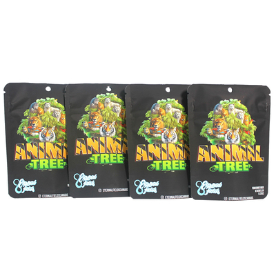 شراء الحجم المخصص أكياس الأعشاب الغازية Mylar الطباعة الحفرة للتعبئة والتغليف online manufacture