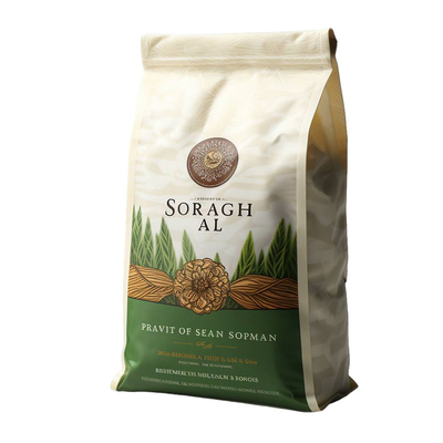 شراء أكياس الشاي المقاومة للبيئة المطبوعة على الطلب 500G 1Kg ورق الكرافت أكياس الشاي القابلة لإعادة التدوير كيس الورق القابل للتحلل البيولوجي online manufacture