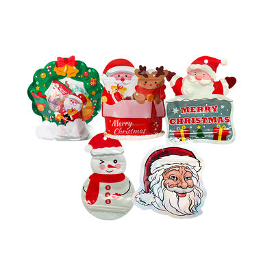 شراء حجم مخصص مقاومة للرطوبة الطباعة الحفرة الوقوف الحقيبة سحب حقيبة لتحميل الحلوى عيد الميلاد online manufacture