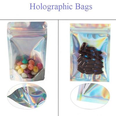 شراء 0.5OZ حقيبة هولوغرافية قائمة من الفضة online manufacture