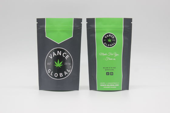 مضاد للطفل متطابقة 3.5G المنتهية الحشيش أكياس مايلر مضاد للرائحة الوقوف حقيبة سحب