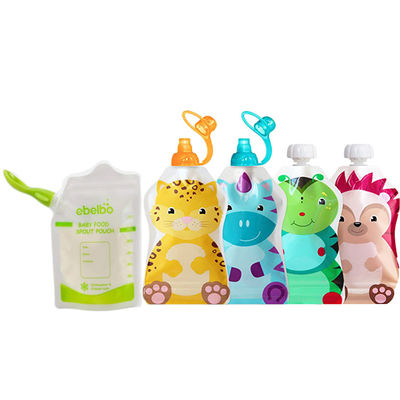 80-120 ميكرويس كيس سائل متدلى التعبئة والتغليف الطباعة