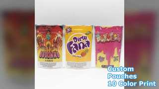 الحقائب المخصصة ذات القفل البريدي بطباعة 10 ألوان