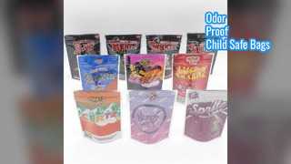 أكياس مايلر المقاومة للرائحة، حقيبة بسحاب مقاومة للأطفال